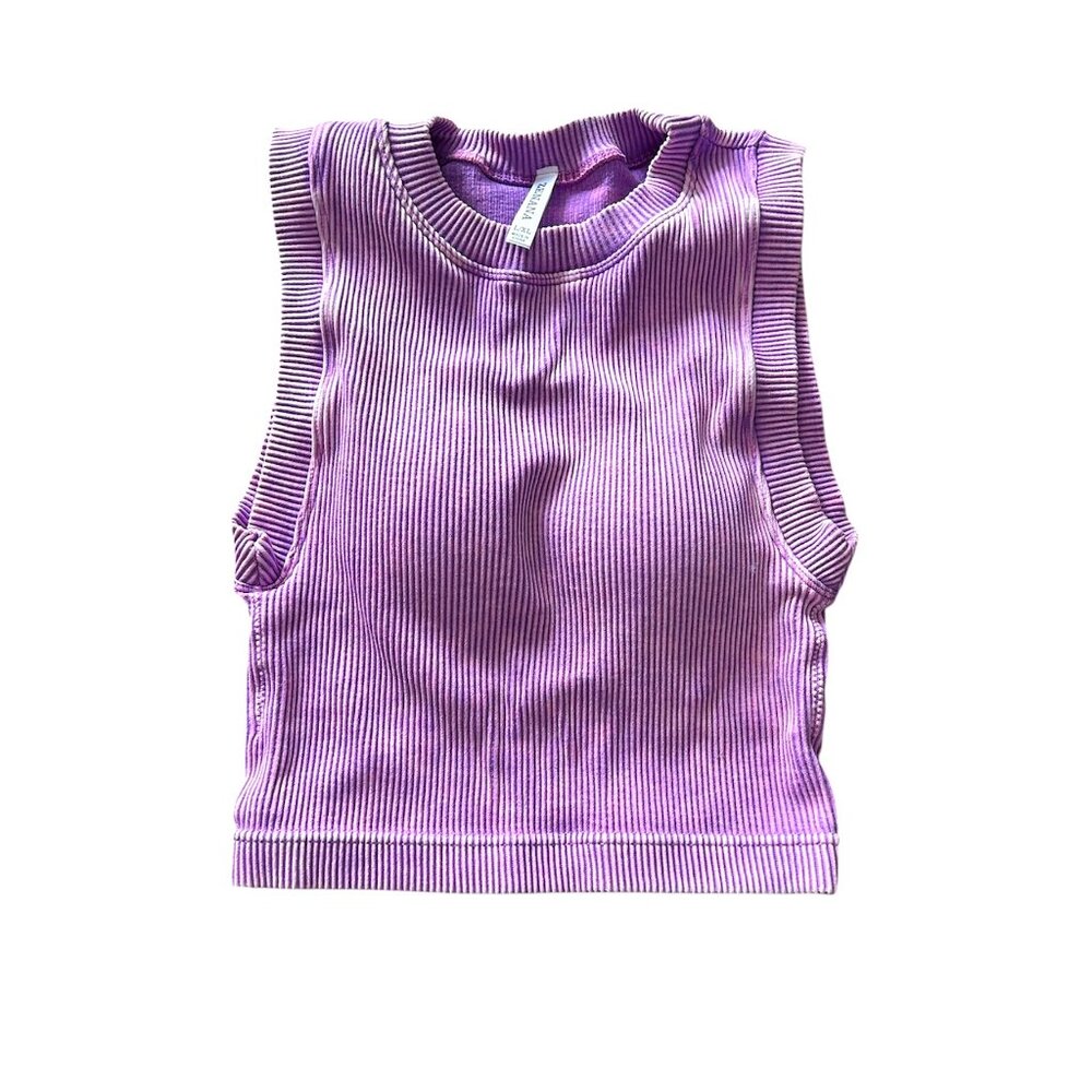 Zenana Womens Built-In Bra Tank Top